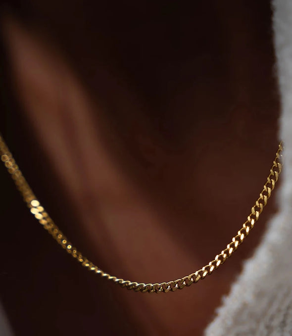 Men'S Layered Stainless Steel Minimalist Pendant Simple Square Chain Necklace Trendy Fine Gift Jewelry Wholesale